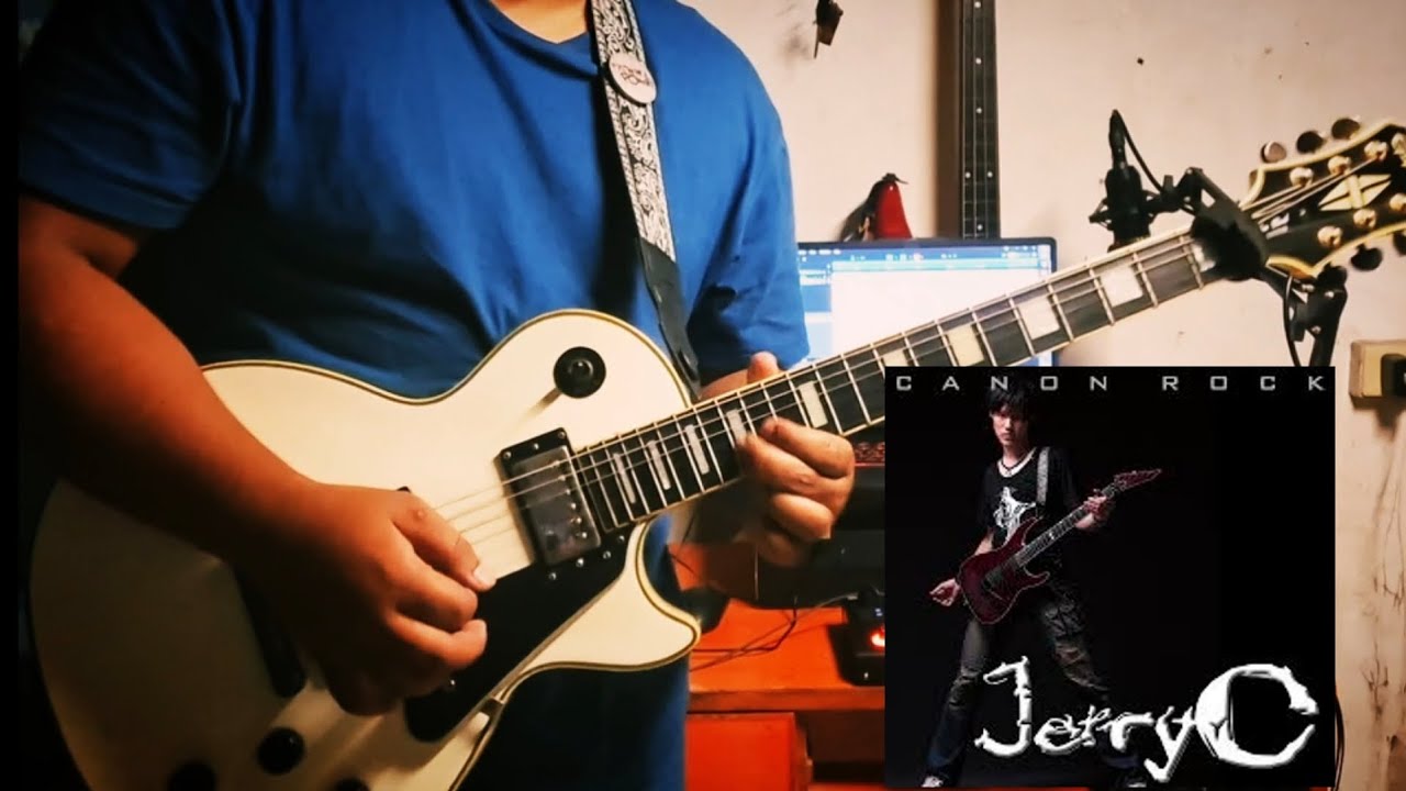 Canon Rock by JerryC 🤘🤘🤘 | Epiphone Les Paul Custom | Mvave mk300