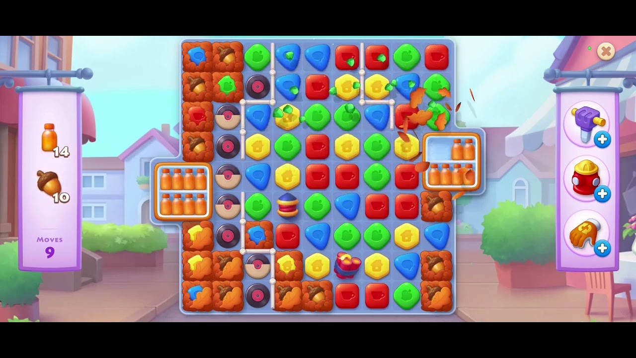 Township puzzle gameplay level 75 success win