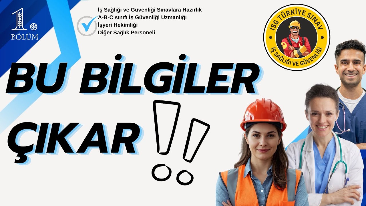 1. Bu Bilgiler Çıkar Serisi - 2026 İSG Sınavları 