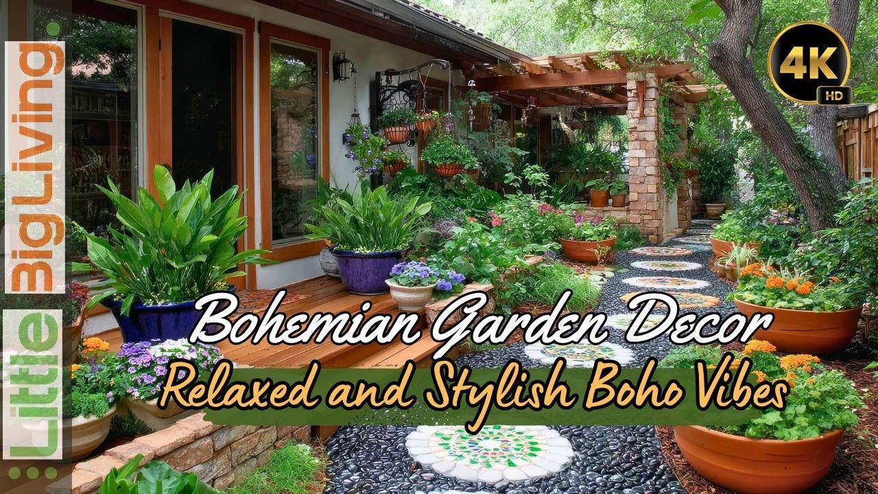 Marvelous Bohemian Garden Decor Ideas to Create Relaxed and Stylish Boho Vibes 🌸