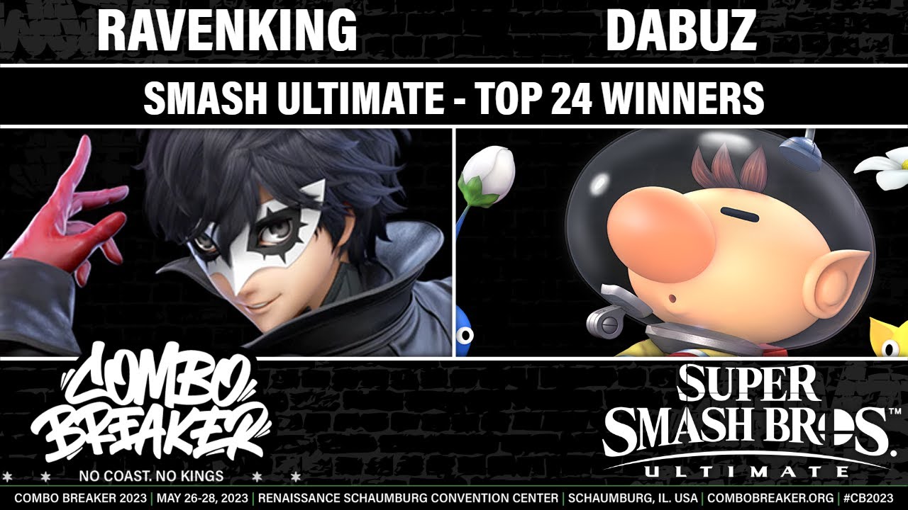 COMBO BREAKER 2023 TOP 24 WINNERS - Ravenking (Joker) vs Dabuz (Olimar) - Smash Ultimate