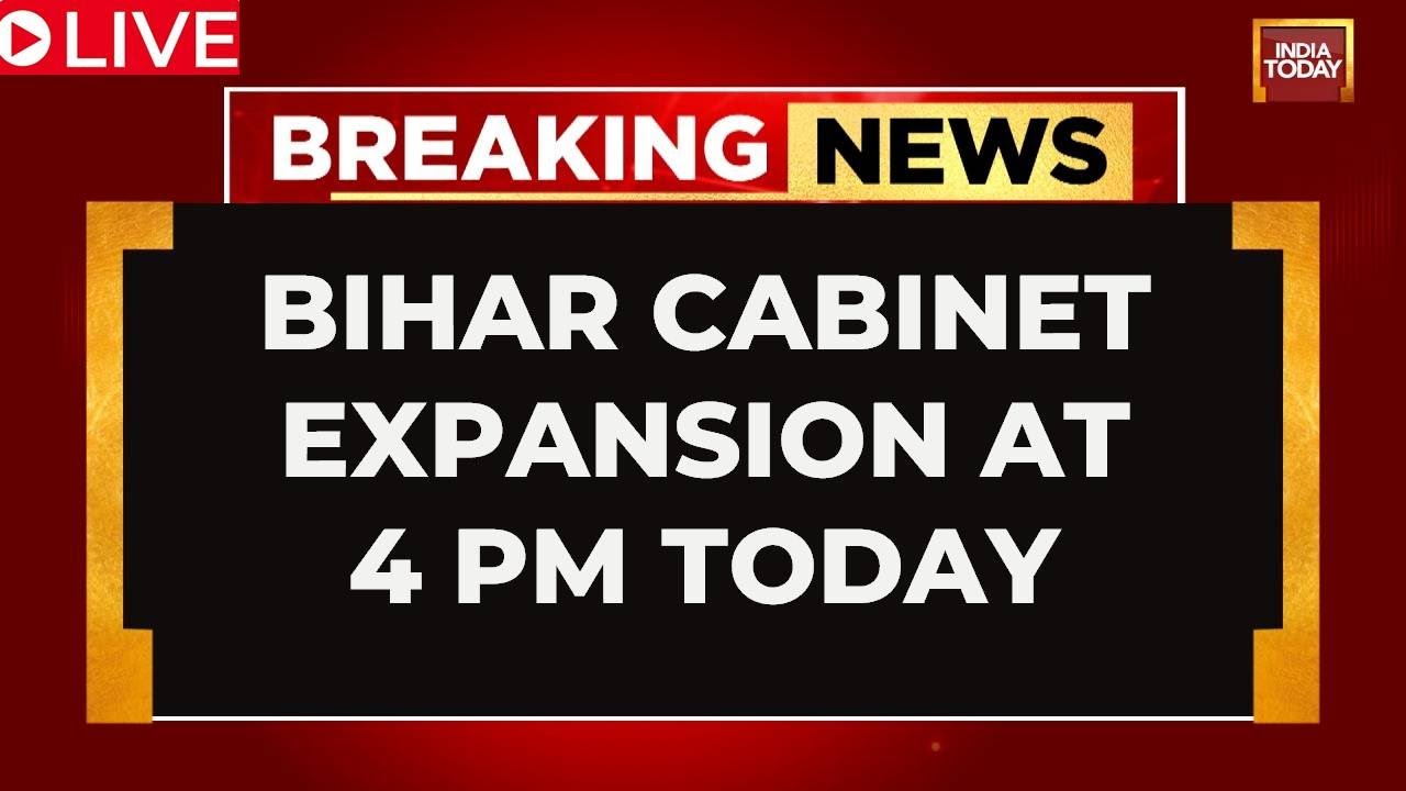Bihar Election 2025 LIVE Updates: Cabinet Expansion Today, State BJP Chief To Quit | Nitish Kumar