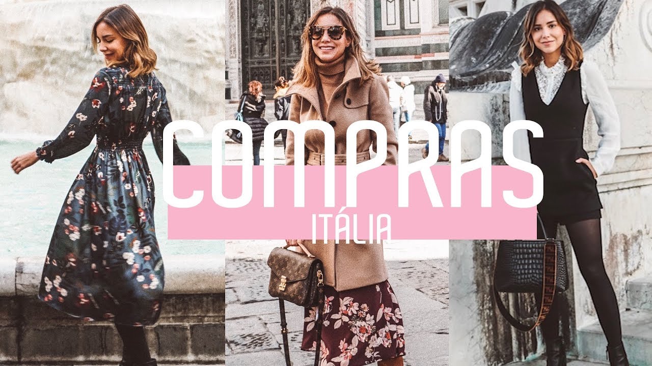 Compras na Itália - Roupas