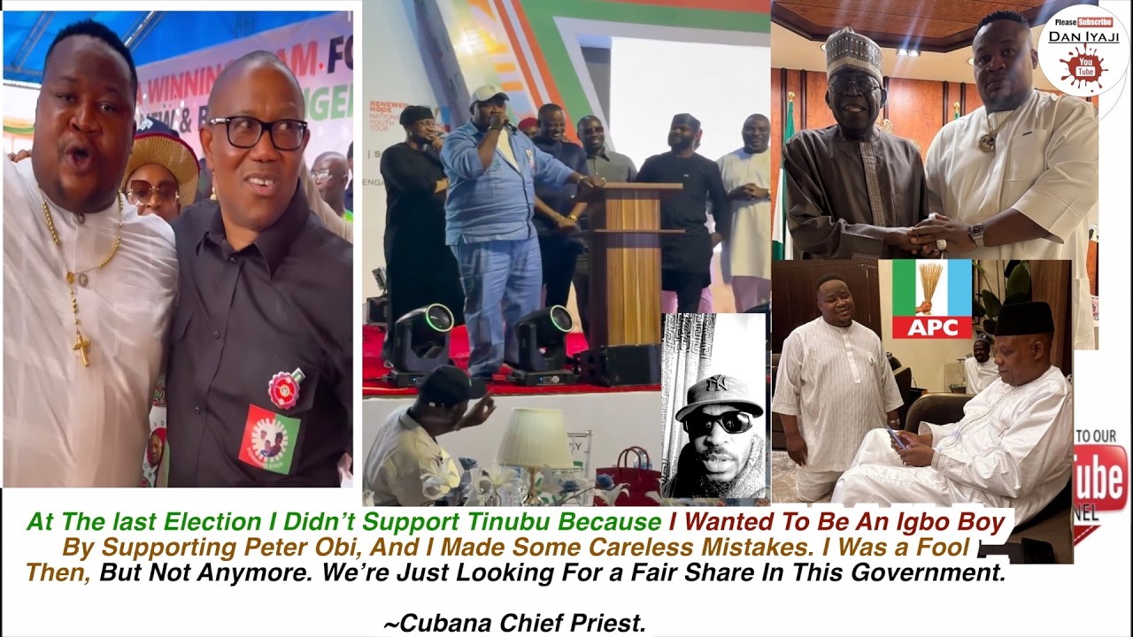 Cubana Chief Priest: Поддерживая Питера Оби, я совершил несколько неосторожных ошибок, я был тогд...