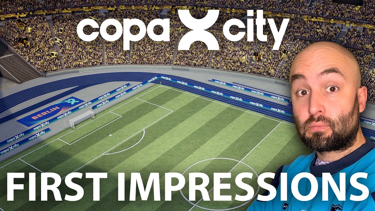 I Tried The NEW Football Tycoon Game (Copa City) - FULL DEMO