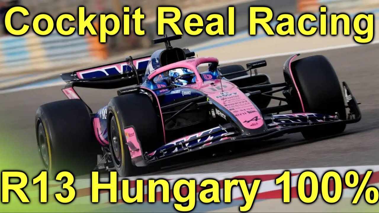 Cockpit Real Racing 🏁 - Season VI - Round 13/24 Hungary 100% | F1 2025