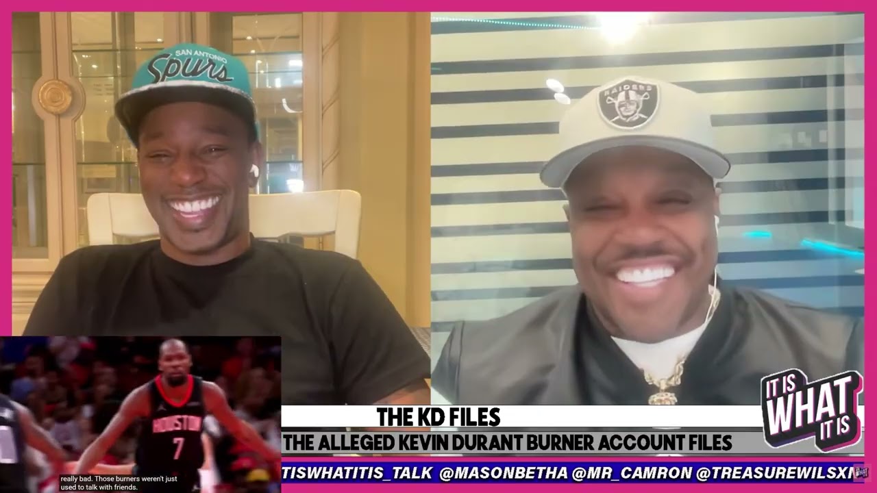 🔥 The KD Files 👀 Is This REALLY Kevin Durant’s Burner Account? Cam’ron & Ma$e React #itiswhatitis