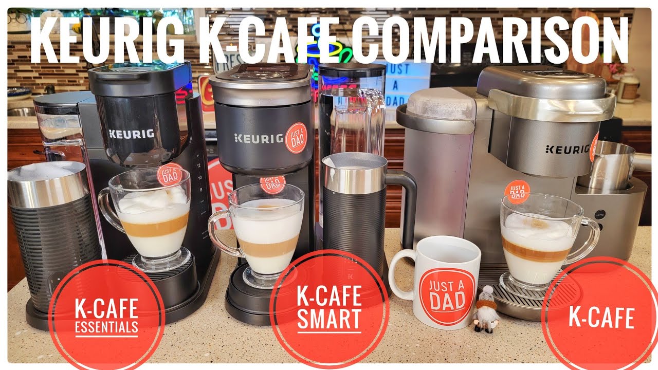 Keurig K-Cafe SMART Coffee, Latte, Cappuccino Maker Comparison All 3 K-Cafe Machines
