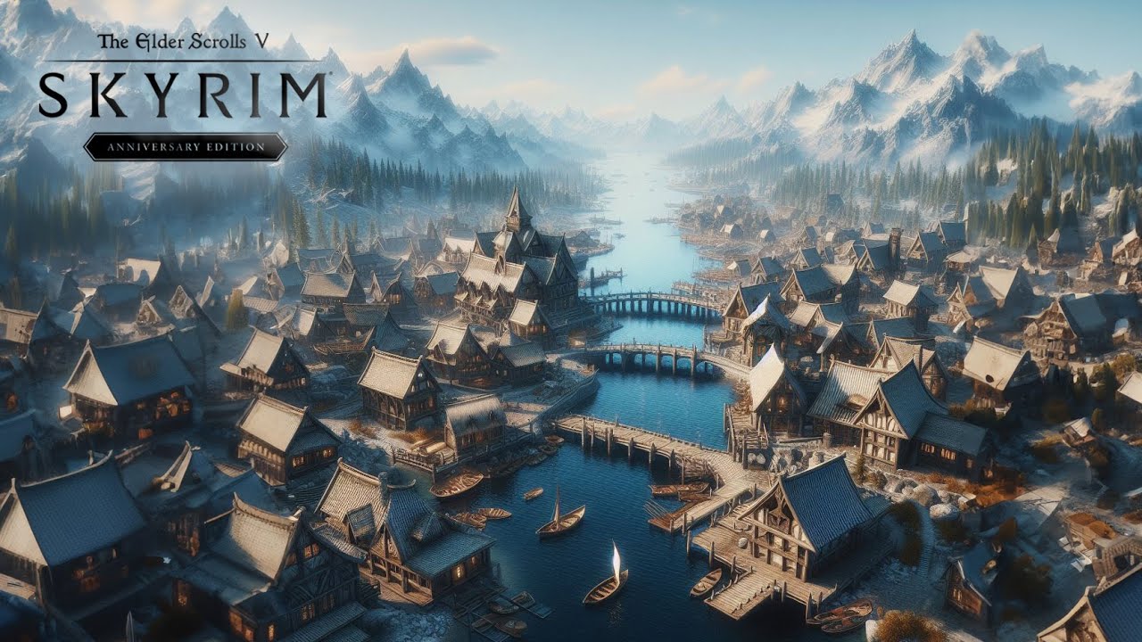 Historia miast Skyrim: Riften | Nolvus +2000 mod&oacute;w