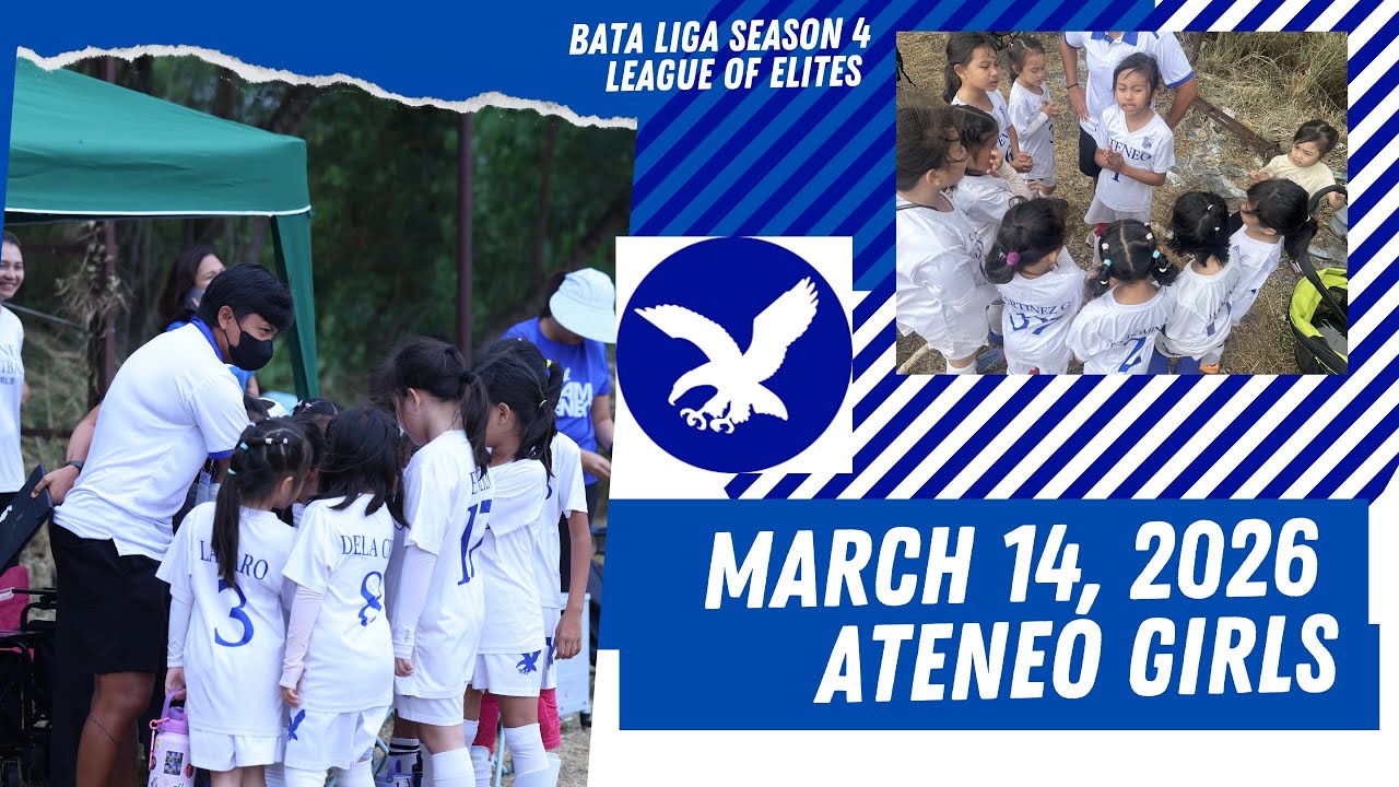 Bata Liga Season 4 - U6 - Ateneo Girls vs Antipolo City FC