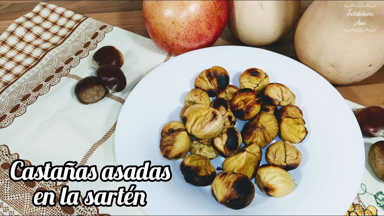 CÓMO ASAR CASTAÑAS EN CASA Y QUE SE PELEN FÁCILMENTE