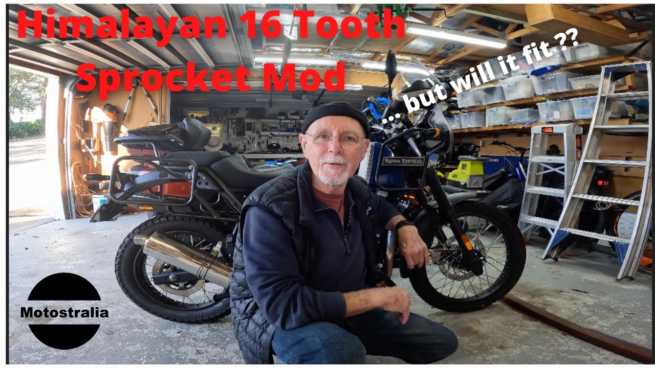 Himalayan 16 Tooth Sprocket Conversion