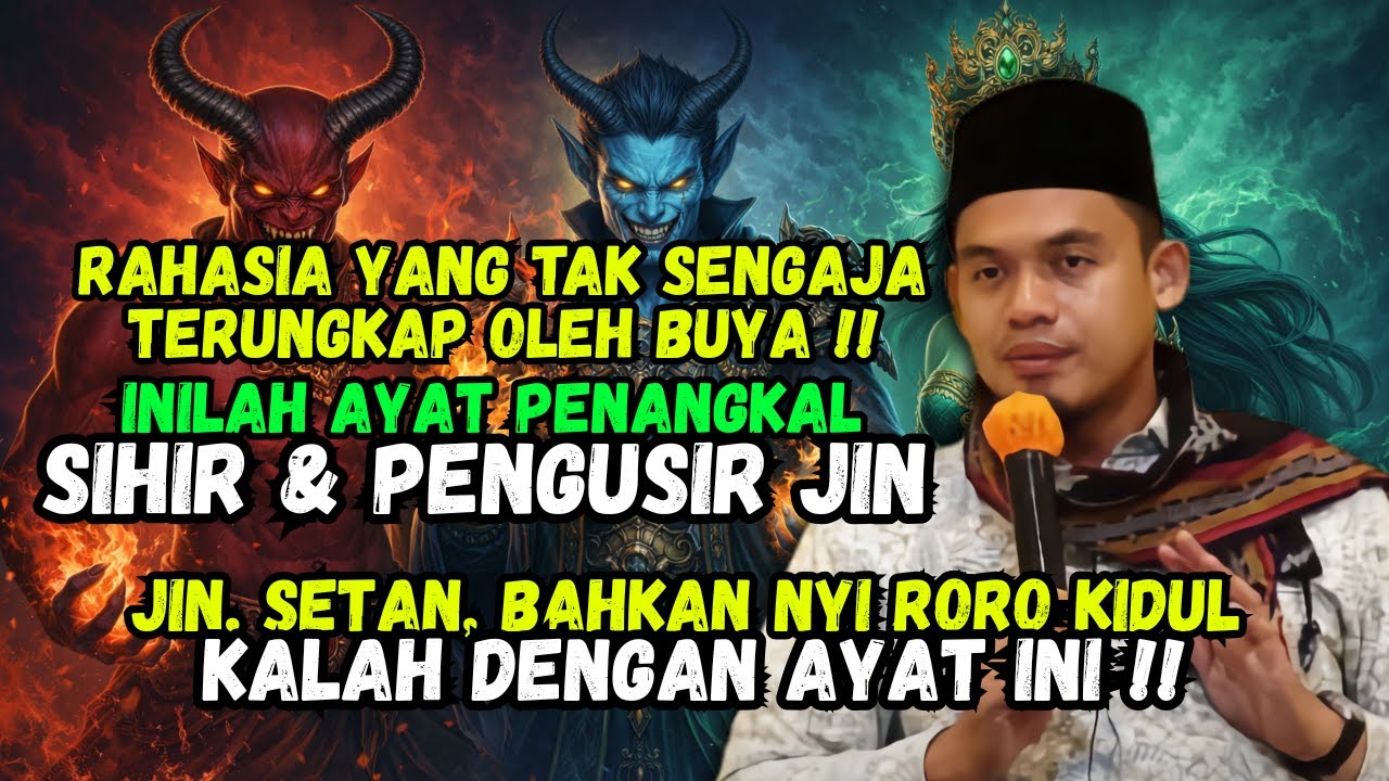 TERUNGKAP‼️INILAH AYAT PENANGKAL & PENGUSIR JIN, BUYA ARRAZY HASYIM