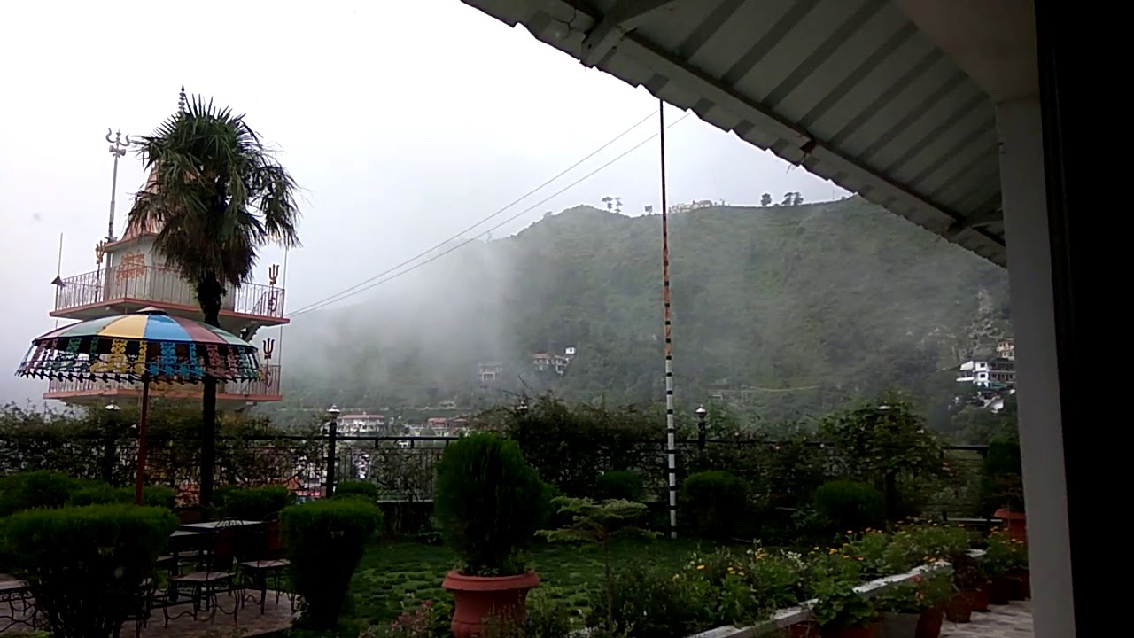 Mussoorie☔⛅⛅ sudden weather changes