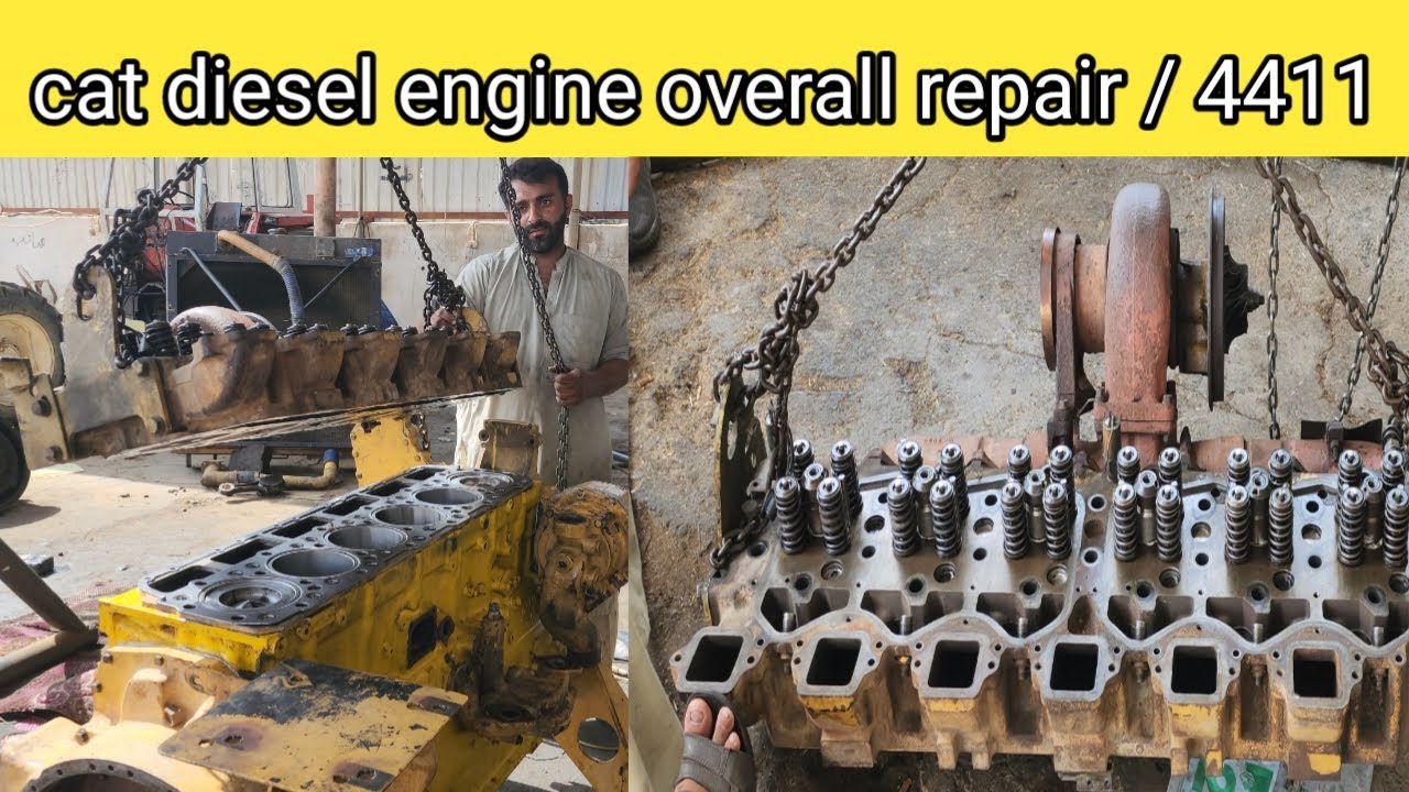 Cat diesel engine overall repair/caterpillar engine repair solutions with tahir719