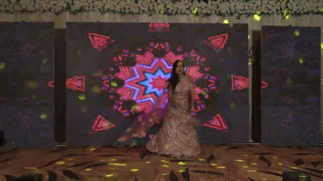 Bride solo dance sangeet