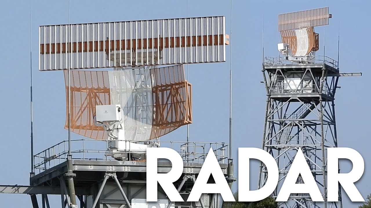 A National Air Traffic Radar Up Close - St Anne's Radar Station