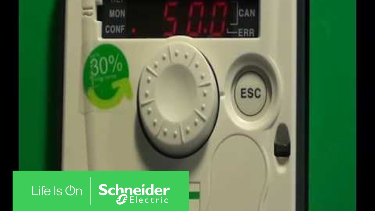 Inserimento dei Dati di Targa Motore in Altivar 312 | ATV312 | Schneider Electric Italia
