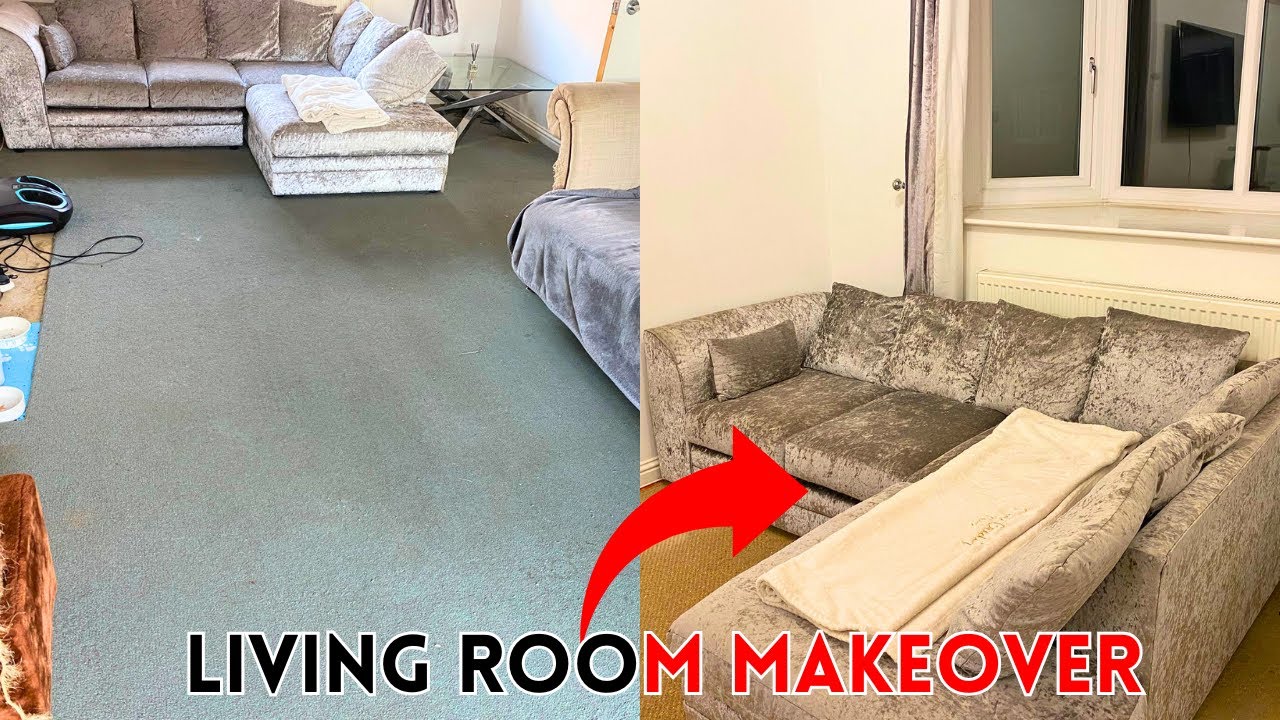 LOUNGE RENOVATION UPDATE | BEFORE & AFTER LIVING ROOM TRANSFORMATION