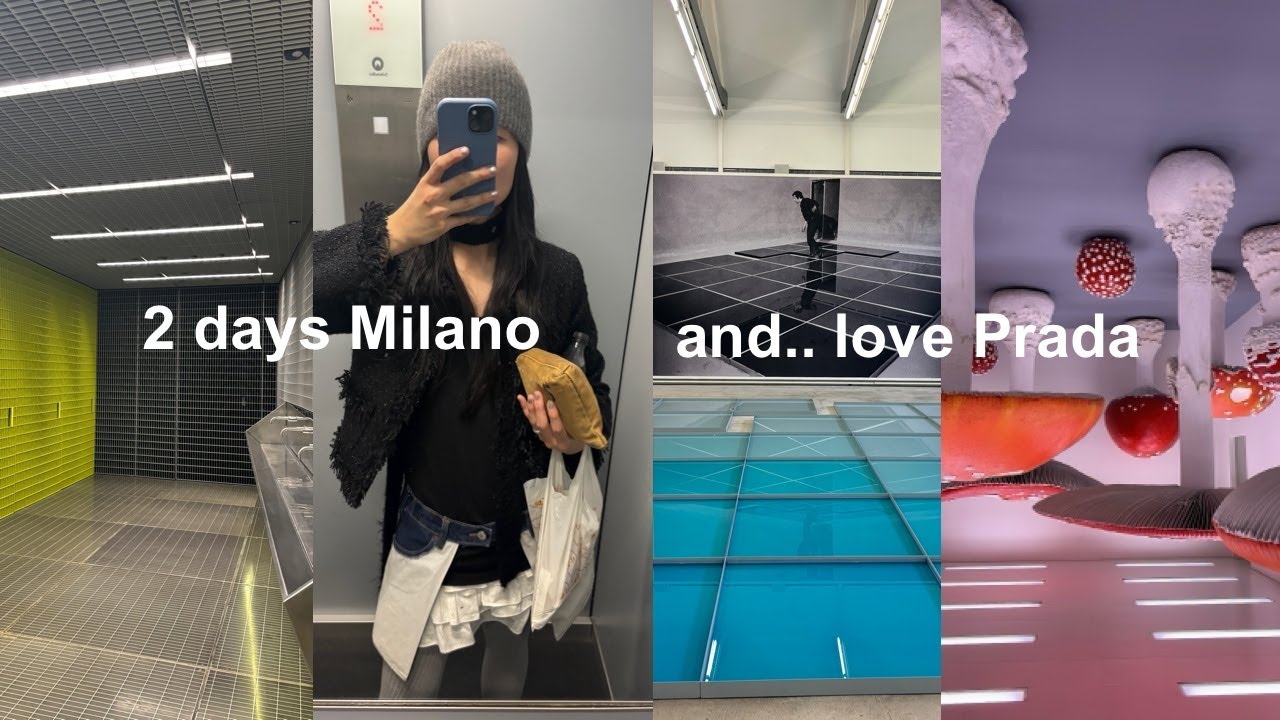 2 days in Milano, Italy🇮🇹 | 밀라노에서 보낸 1박 2일 // 또 가고 싶은 폰다지오네 프라다, 마르케시 1824, 파스타 맛집, 밀라노 쇼핑