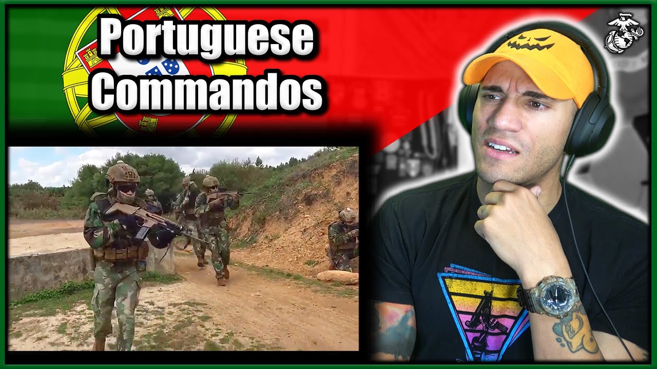 How do Portuguese Commandos train? (Marine reacts)