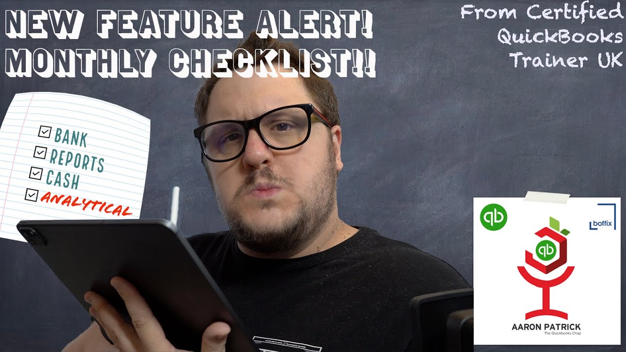 New Accountants only feature - Monthly Checklist in QuickBooks Online UK