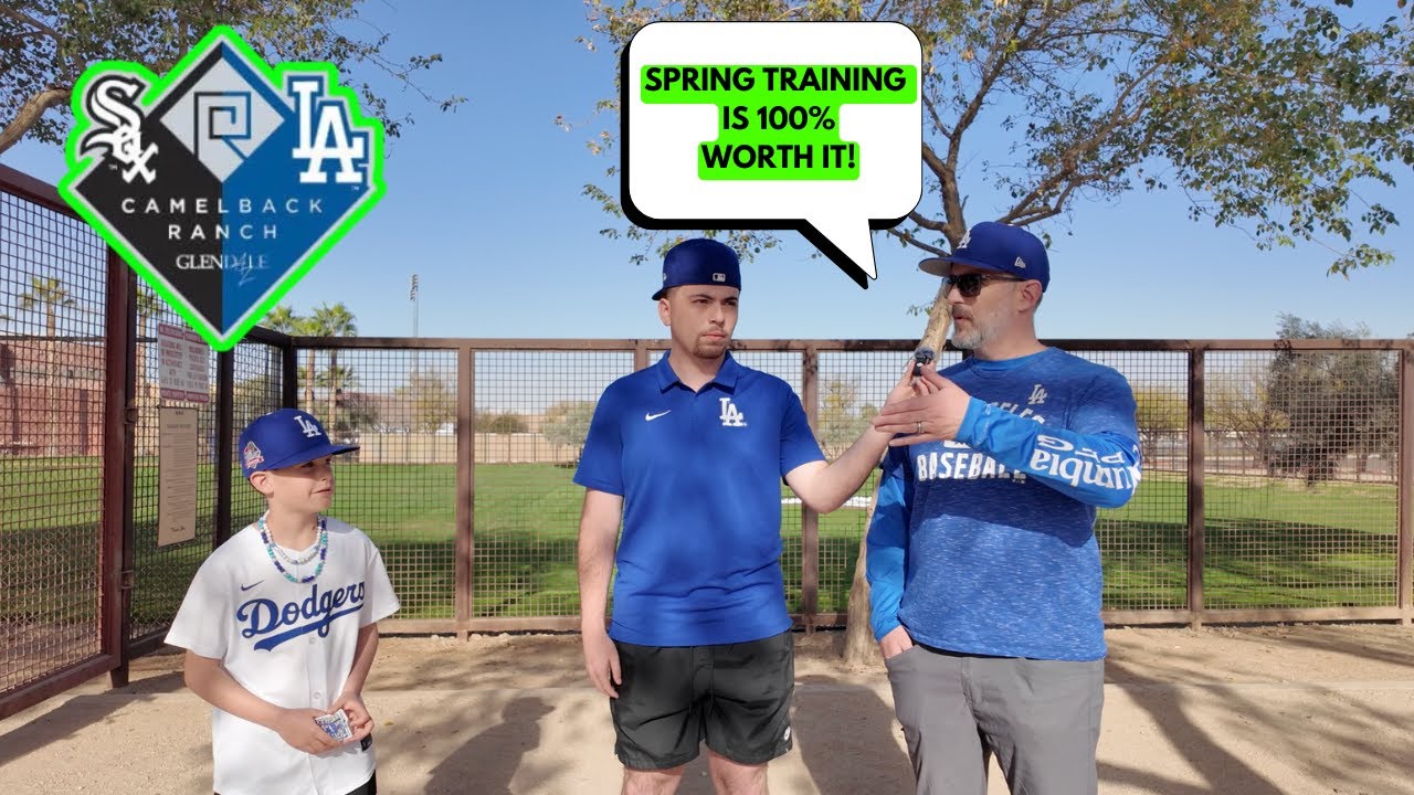 IS SPRING TRAINING WORTH IT? | Inside access to Dodgers Practice!