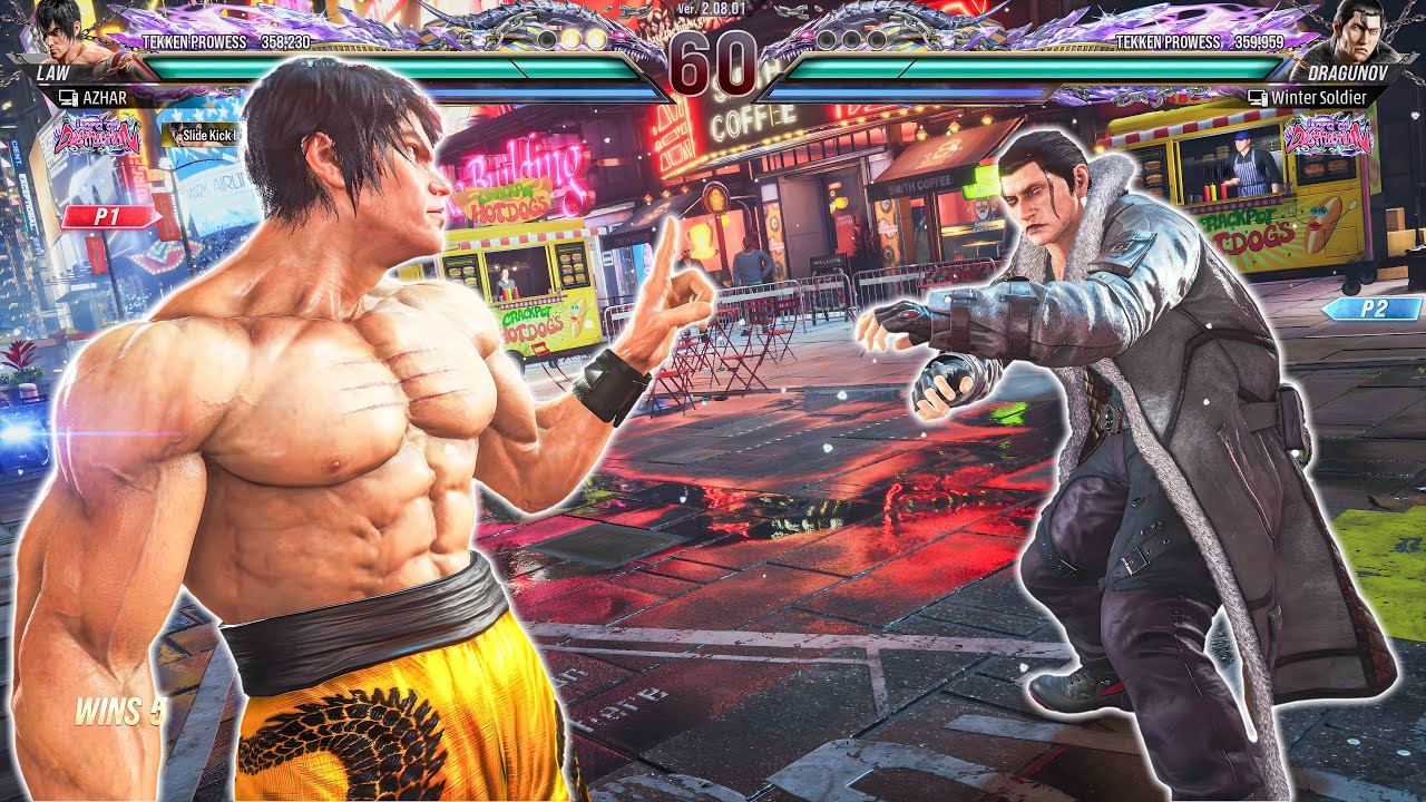 AZHAR ( Law ) Vs Winter Soldier Crazy Dragunov | Tekken 8 Rank