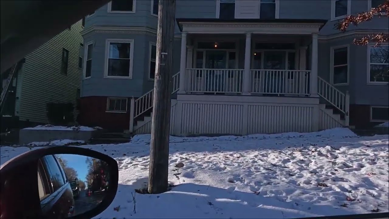 Car window views - Portland, ME - Dec. 2025