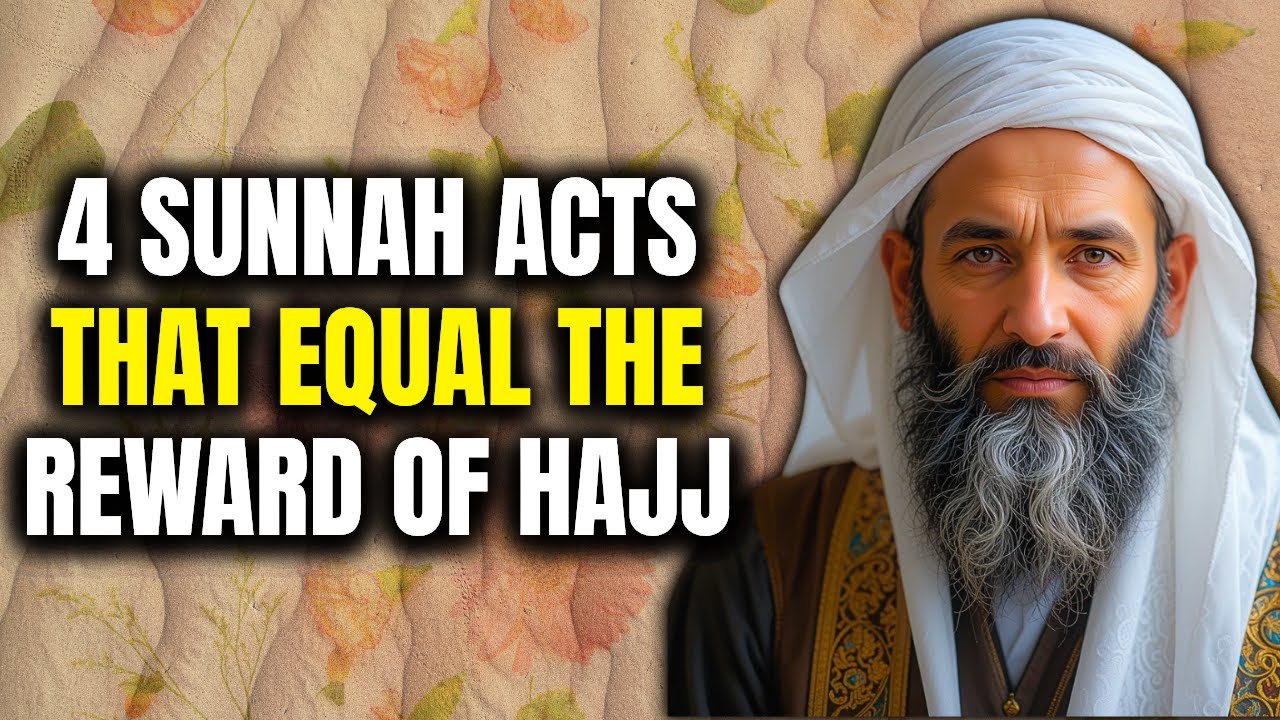 4 Sunnah Acts That Equal the Reward of Hajj | Hajj 2025 Video