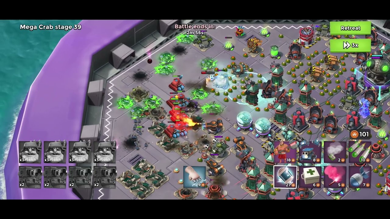 New Year Mega Crab /Boom Beach/ Leandro Boom
