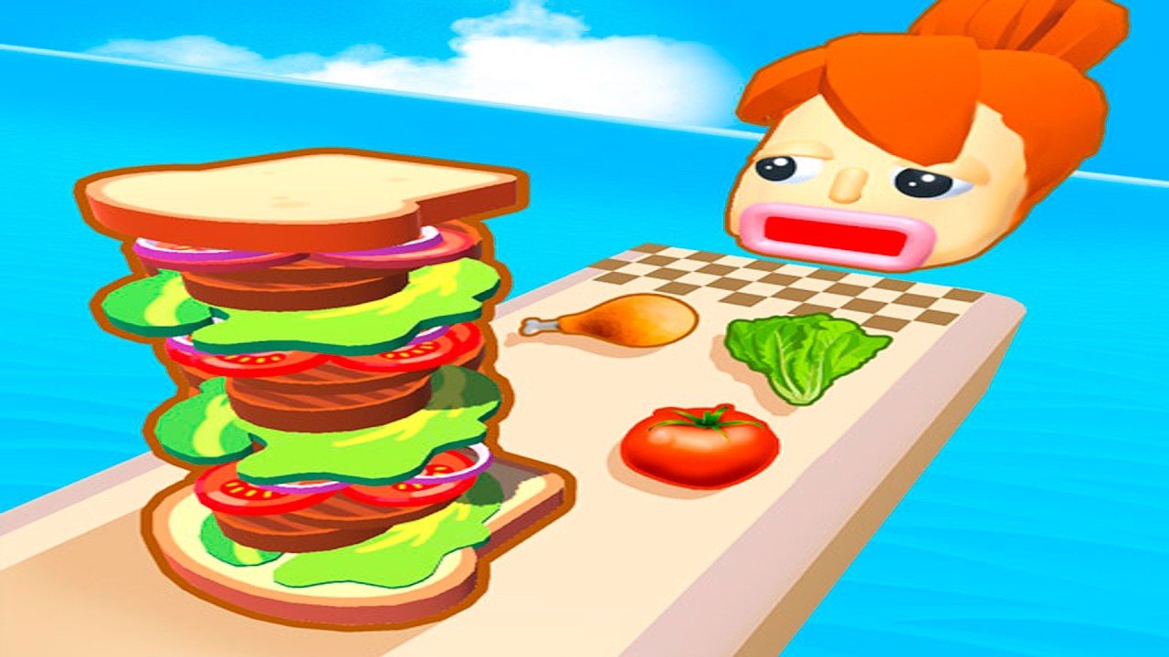 Sandwich Run Runner Game