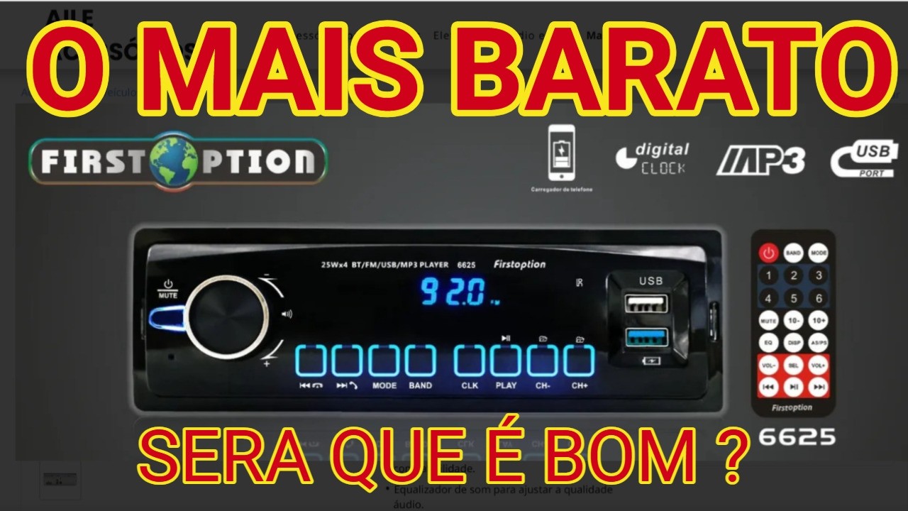 O Som First Option vale a pena? Testamos e revelamos a verdade sobre o preço acessível!