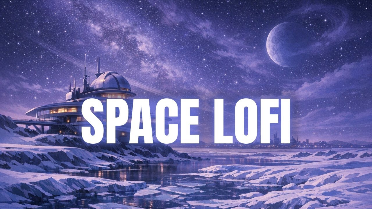 💤 Calm Night Background Music | Snow Background Music | The Snow Planet