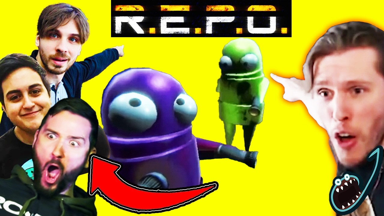 JERMA PLAYS R.E.P.O W/ @ster @vinesauce @Pokelawls Four Horsemen Long Edit With Chat