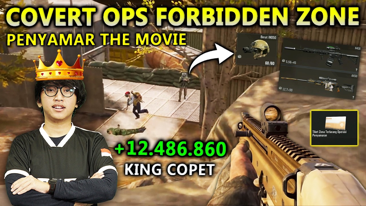 KING COPET ARENA BREAKOUT !! SOLO VS SQUAD CARA MENAKLUKAN SQUAD BADAK HANYA DENGAN SENJATA BOT