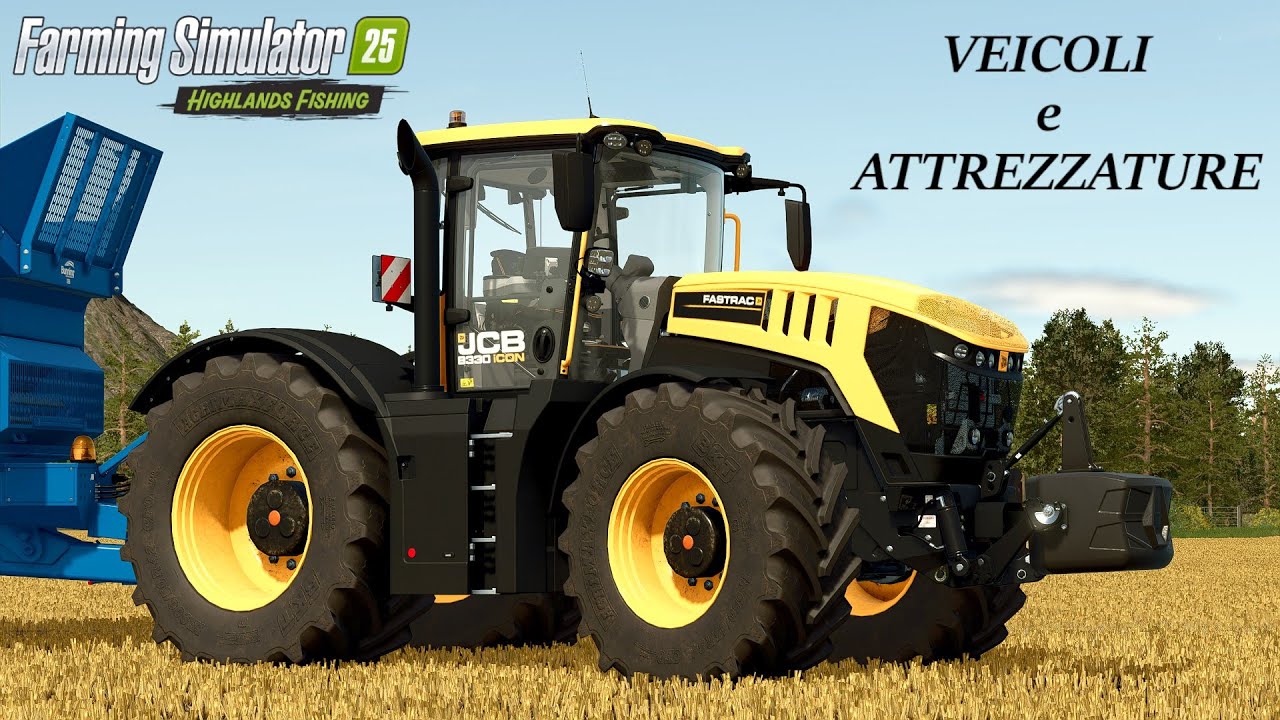Farming Simulator 25 | Highlands Fishing Expansion - VEICOLI E ATTREZZATURE
