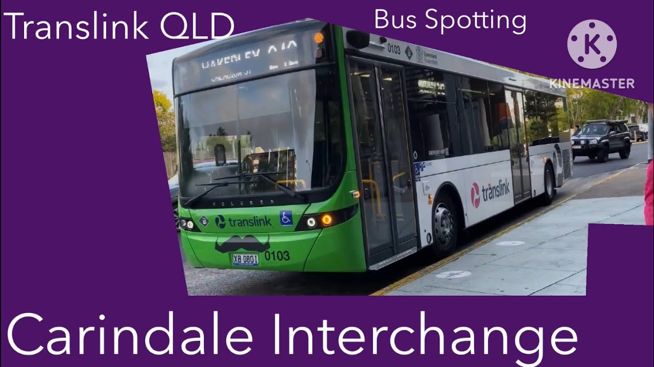Translink QLD Bus Spotting - Carindale Interchange