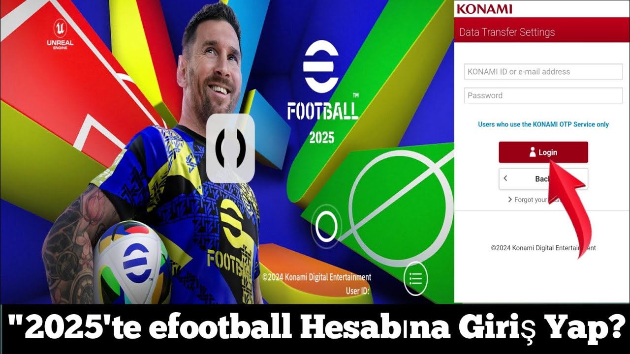 eFootball Hesabına Nasıl Giriş Yapılır 2025? | eFootBall Girişi