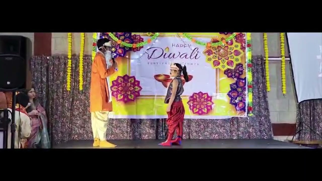 Nritya Natakam by Cumbria BG Kids on Narakasura & the story behind Deepawali.