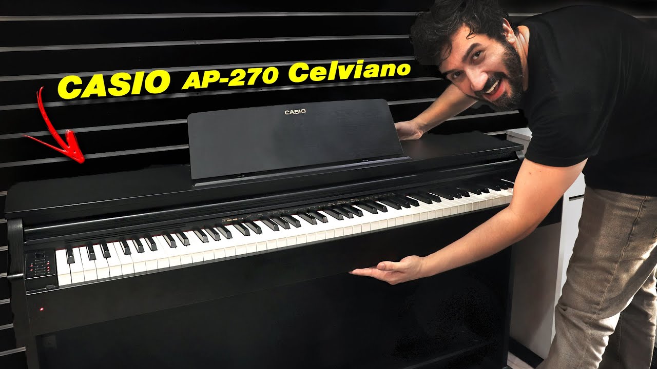 TESTEI O CASIO CELVIANO AP-270 - Franz Ventura