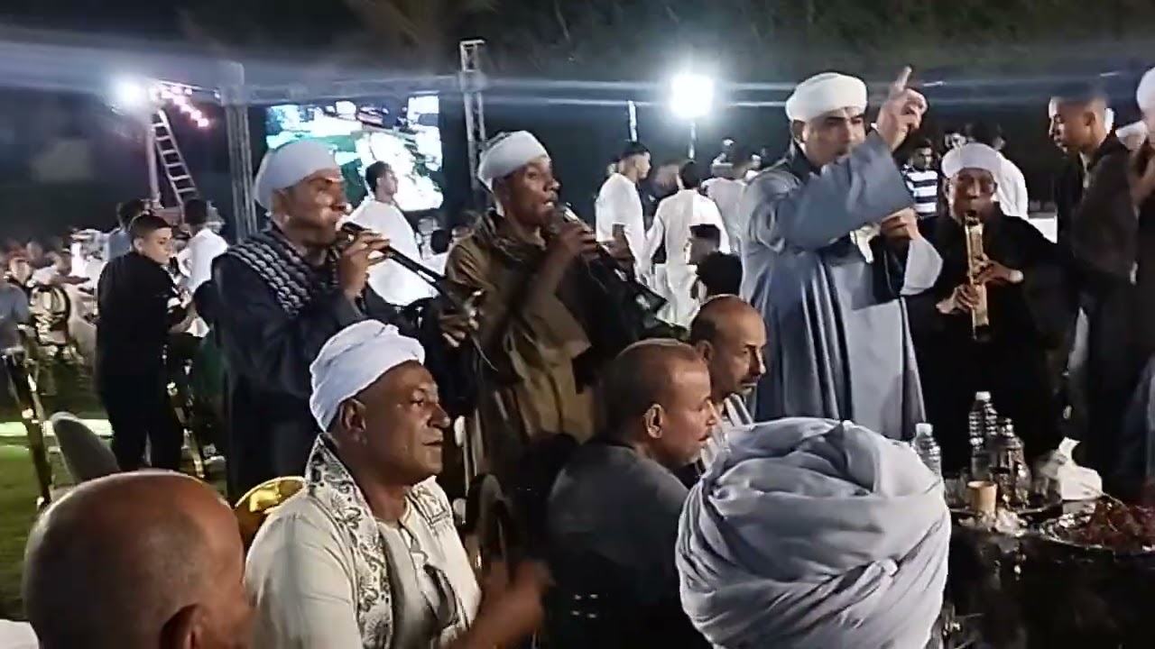 هاني الصعيدي فرحه عائله ضاحى وموال ياعين شوفك بعيد ومربعات السيره الهلاليه 2024