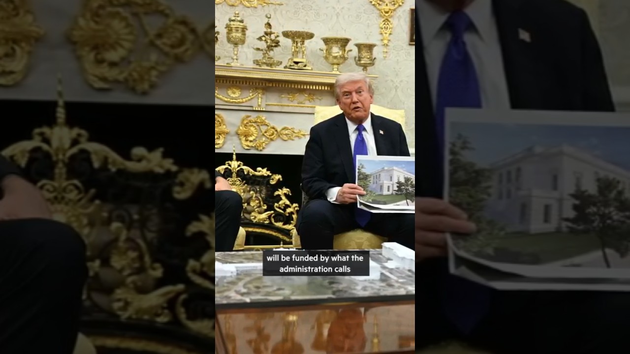 Как Дональд Трамп меняет Белый дом | FT #шорты