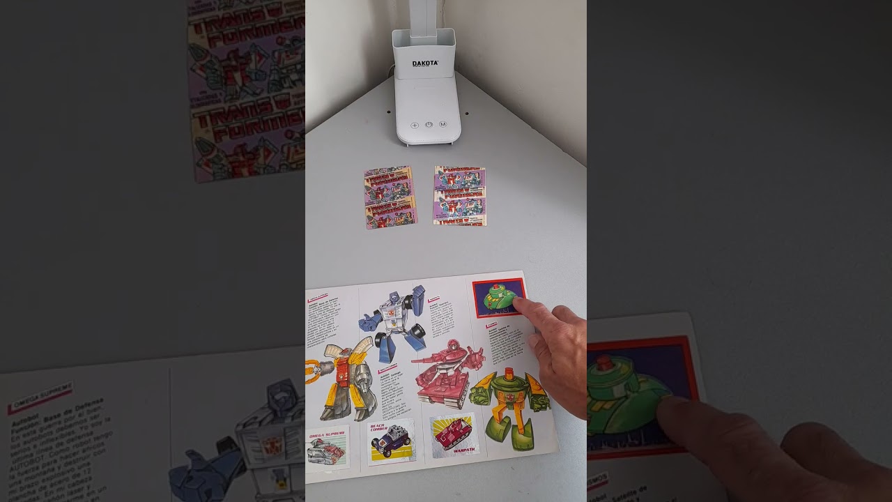 Album Transformers Cromy, 1988.