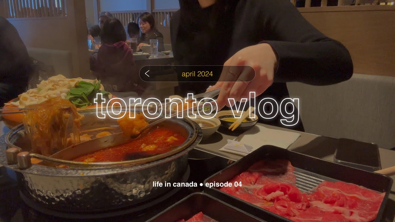🇨🇦 VLOG: toronto vlog, añejo restaurant, daimaru sukiyaki, 타코, 훠궈, 토론토 맛집, 토론토 브이로그, 캐나다 생활, 주말 데이트