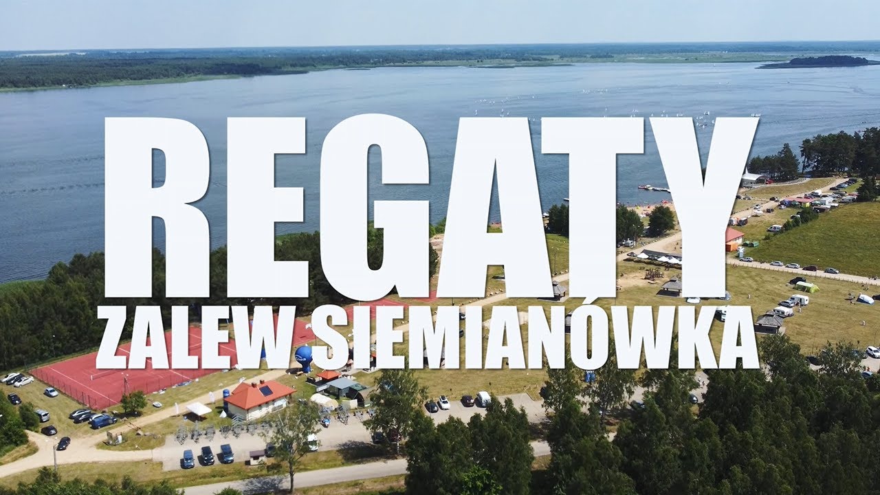 Regaty Zalew Siemianówka | Plaża Stary Dwór | 4K