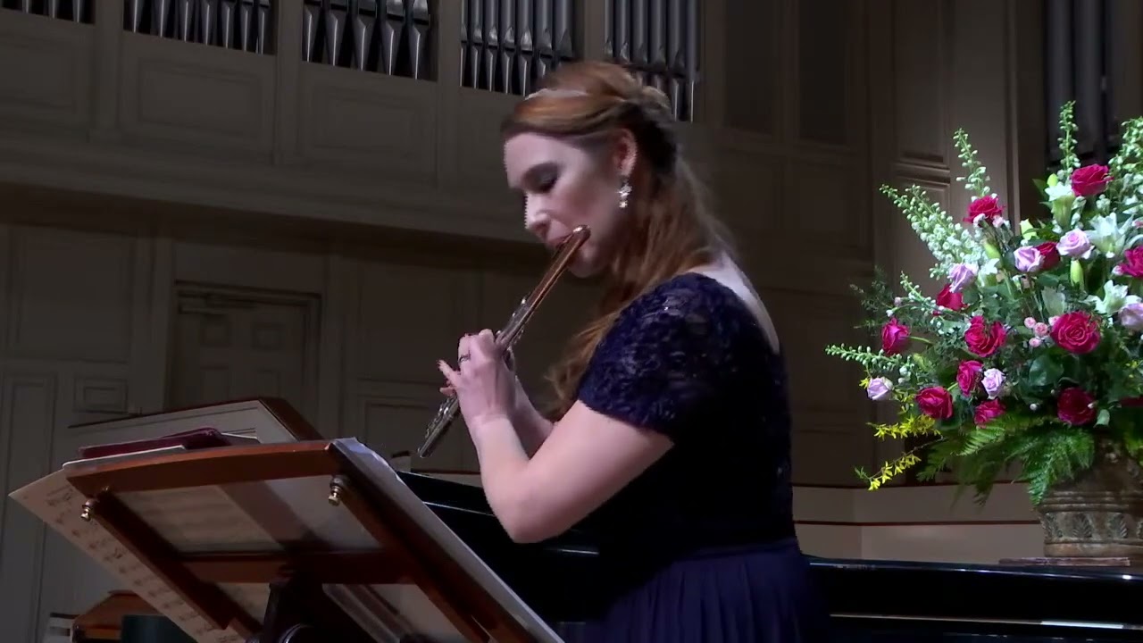 Mozart Sonata in C Major for Flute and Piano (K. 14)/The Mazzoni Duo, Jennifer and Matt Mazzoni