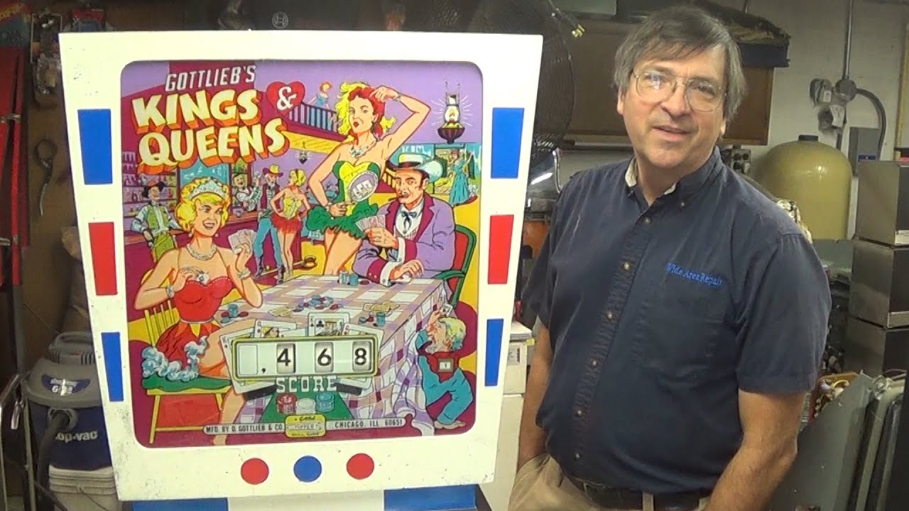 1965 Gottlieb KINGS & QUEENS Pinball Machine ~ GRC Restoration Overview!