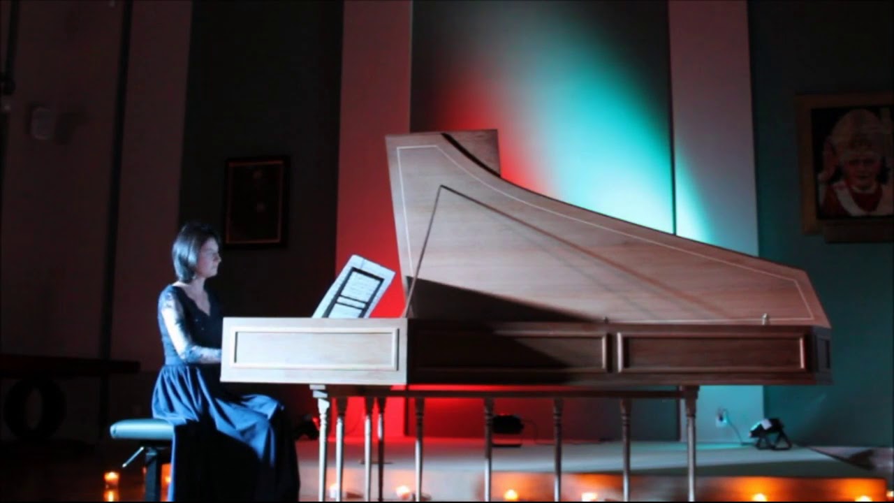 J. J. Froberger - Toccata in F FbWV 110 - Justyna Woś  - harpsichord
