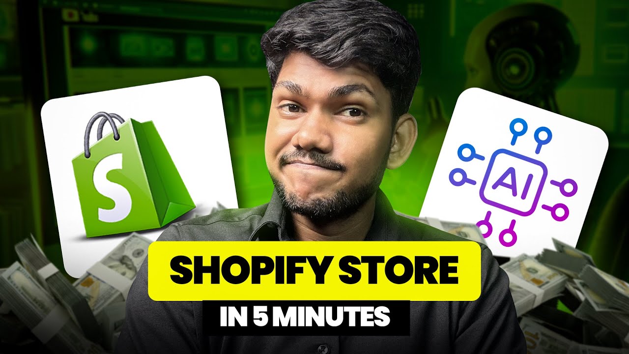 How to Build a Shopify Store in 5 Minutes (Using AI)